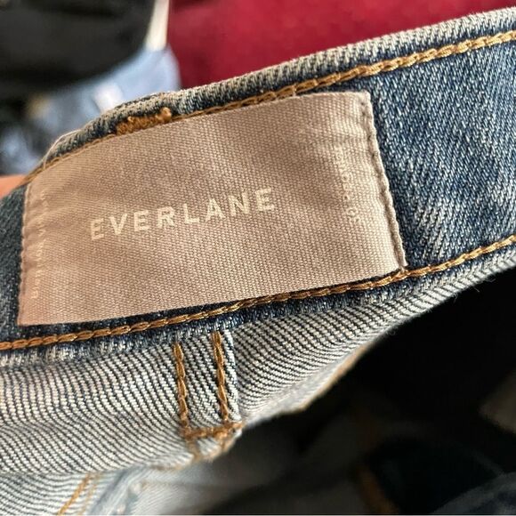 Everlane High Rise Medium Wash Skinny Jeans- Size 30 Regular - Picture 7 of 8